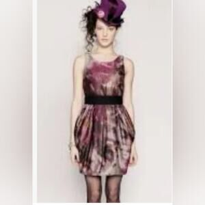 Alice + Olivia Marie Tulip Skirt Bubble Dress Size 6 Artsy Coquette